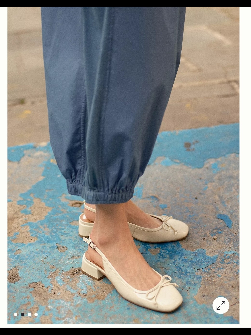Bibi Lou Suzy Slingback Heels NO BOX
